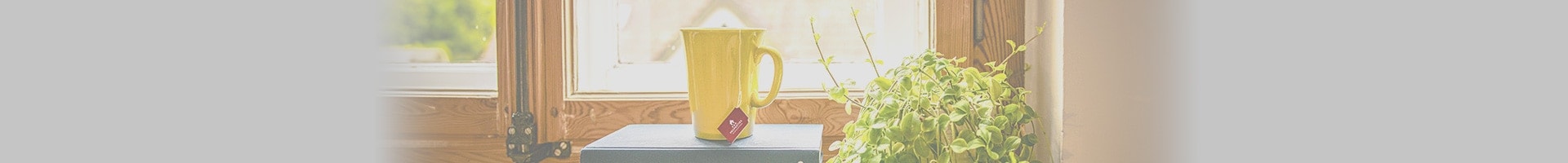 Image of window and mug with R&R logo